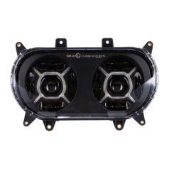 Bright, RG dual LED headlamp unit assembly. - 15-24 FLTR med 15-24 stil Sharknose kåpa