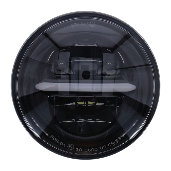 Bright, 5-3/4" splitter LED headlamp unit
