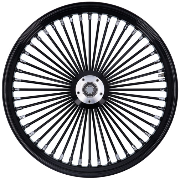 MCS radial 48 fat spoke front wheel 3.50 x 23 DF black - Anpassade applikationer - Bild 2