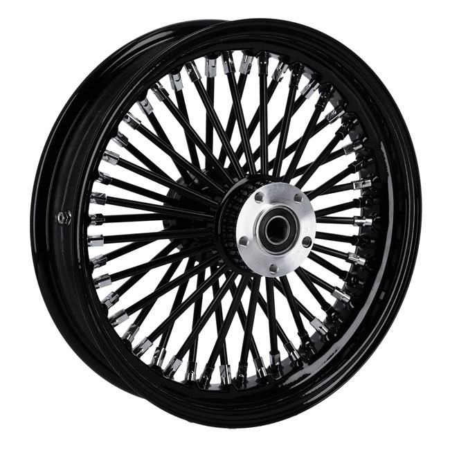 3.00 x 16 framhjul 40 ekrar krom - 07-17 FLST/C/F/N (ingen ABS)