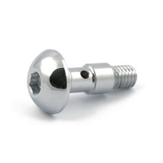 Breather banjo bolt. Button head - 99-07 Twin Cam