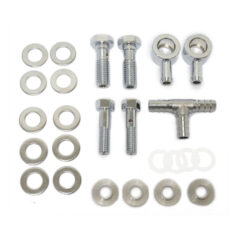 Air cleaner breather bolt & banjo kit - Passar till: > 93-24 Big Twin (exkl. 2024 FLHX Street Glide 117; 2024 FLTRX Road Glide 117; 23-24 FLHXSE CVO Street Glide 121" VVT; 23-24 FLTRXSE CVO Glide 4 VVT 121" Road Glide 121" ST 121" HO); 91-22  XL Sportster