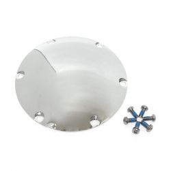 Derby cover, OEM style Domed. Chrome - 04-22 XL Sportster; 08-12 XR1200