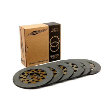 MCS, clutch friction disc set - 68-E84 Big Twin