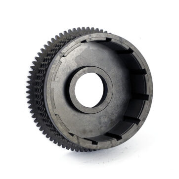 Clutch shell with sprocket assembly - 81-E84 XL Sportster