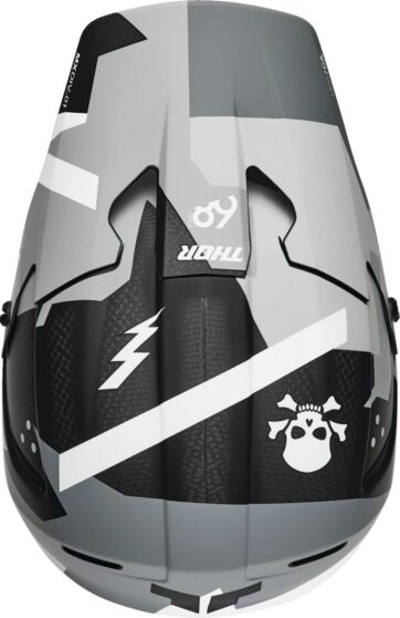 HLMT R-SPRT CBN BRAVE GY/WH XL - Bild 4