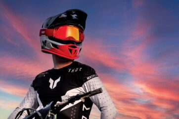 HLMT RFLX SPRT STRIKE BK/RD 2X - Bild 5