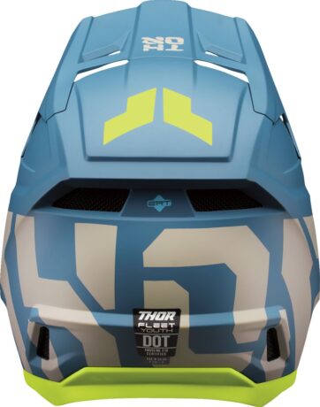 HELMET FLEET YOUTH FORGE BLUE M - Bild 3