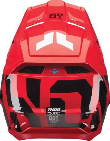 HELMET FLEET YOUTH FORGE RED S - Bild 3