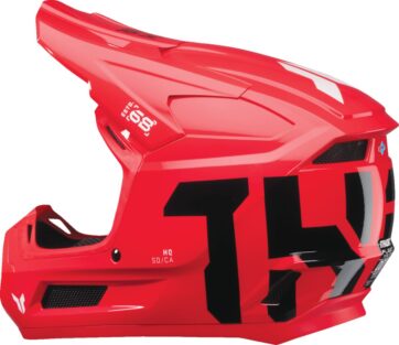 HELMET FLEET YOUTH FORGE RED S - Bild 4