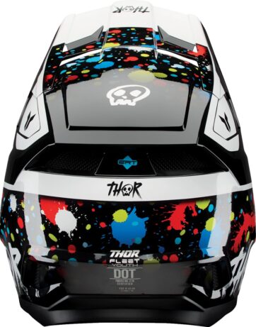 HELMET FLEET YOUTH SPLAT BLK S - Bild 3
