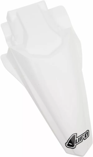 Bakskärm - vit - Kawasaki KX 85 I (17/14), KX 85 II (19/16) 14–25 & KX 112 22–24