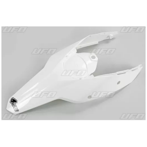 Bakskärm -vit - KTM EXC/EXC-F 125–530 08–11