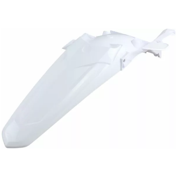 Bakskärm - vit - amaha YZ 250 F/FX, YZ 450 F/FX 18–23, YFZ 450 R/RSE 18