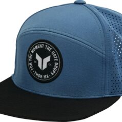 HAT BADGE SLATE BLUE