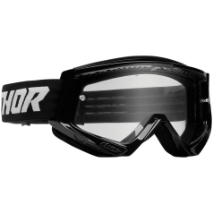 GOGGLE COMBAT YTH BK/WH