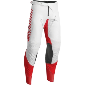 Differ Slice Pants - White/Red - 28