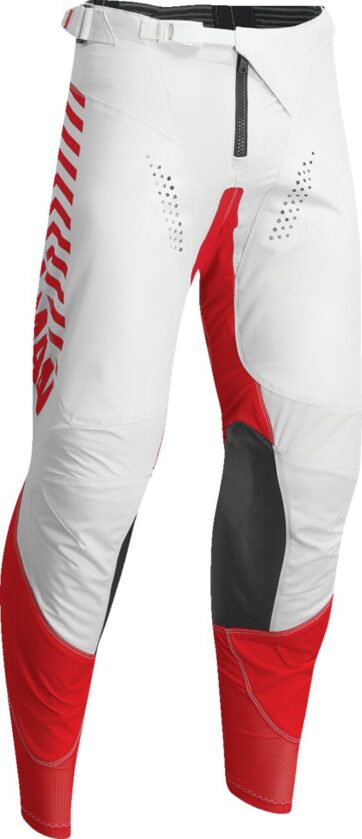 Differ Slice Pants - White/Red - 40