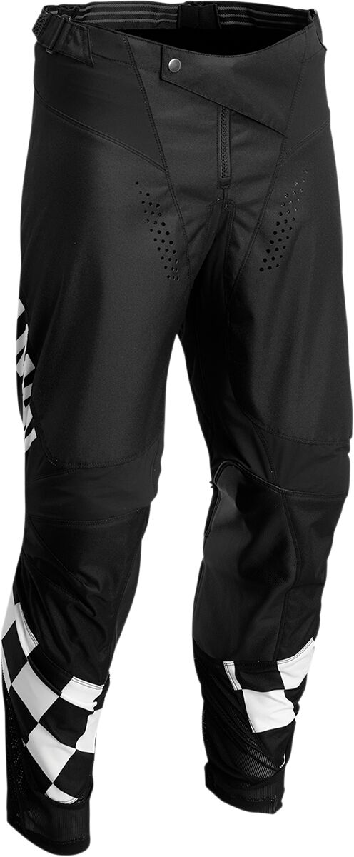Differ Cheq Pants - Black/White - US 30