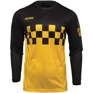 JRSY DIFFER CHEQ YL/BK MD