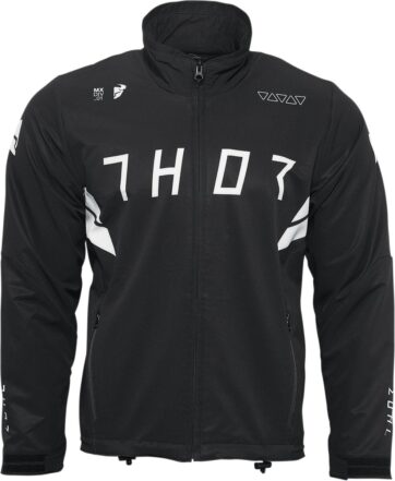 Warmup Jacket - Black/White - 2XL