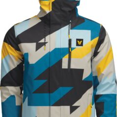 JACKET TOUR BRAVE BL/YL XL