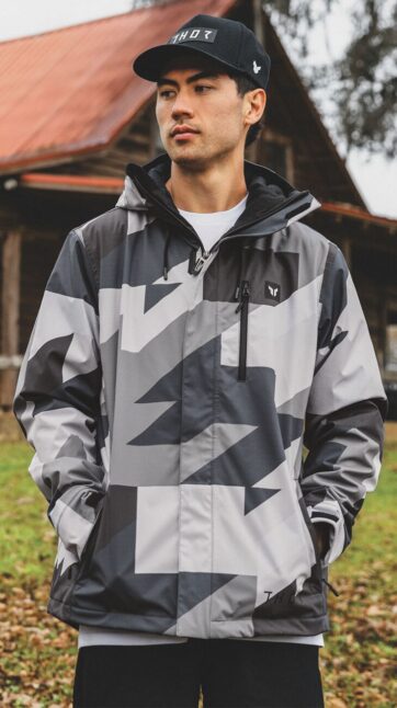 JACKET HEAVYWEIGHT GY/BLK 2XL - Bild 4