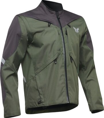 JACKET TERRAIN ARMY/CHARCOAL XL