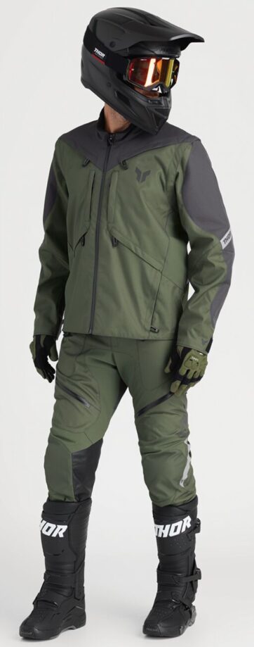 JACKET TERRAIN ARMY/CHARCOAL XL - Bild 3