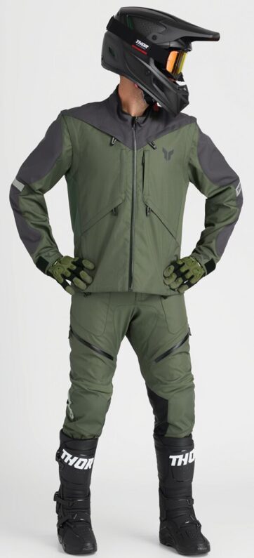 JACKET TERRAIN ARMY/CHARCOAL XL - Bild 4
