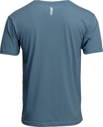 TEE TRAX HEATHER SLATE BLUE 2X - Bild 2