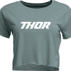 TEE WOMENS CORP LIGHT BLUE SM