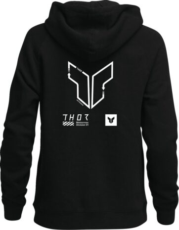 HOODIE WOMENS TRAX BLACK XL - Bild 2