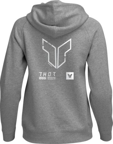 HOODIE WOMENS TRAX HTR GY SM - Bild 2