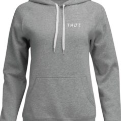 HOODIE WOMENS TRAX HTR GY MD