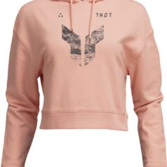 HOODIE WOMEN CROP ICONIC PK LG
