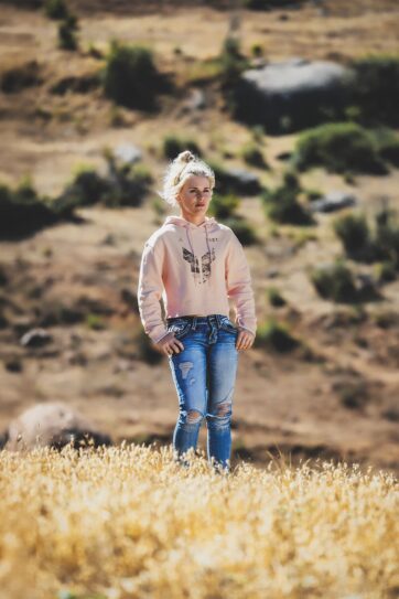 HOODIE WOMEN CROP ICONIC PK XL - Bild 2
