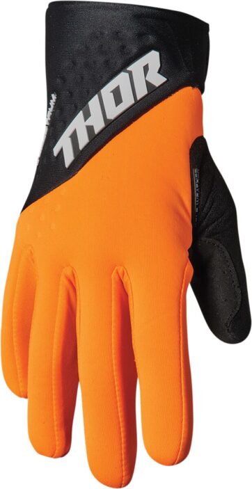 GLOVE SPECT COLD OR/BK XL