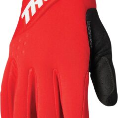 GLOVE SPECT COLD RD/WH XS