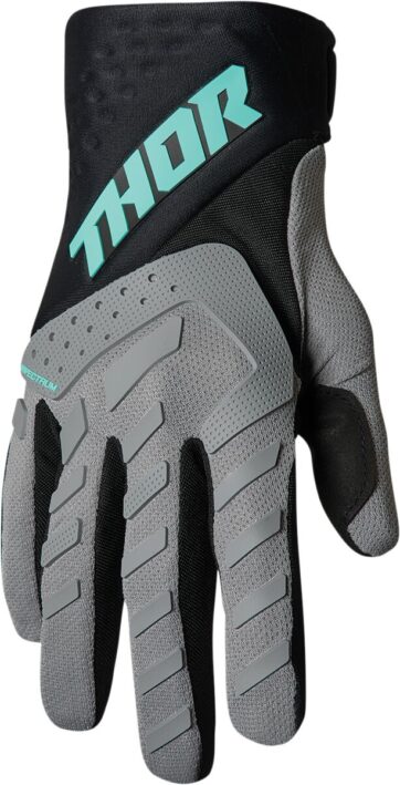 GLOVE SPECTRM GY/BK/MT XL