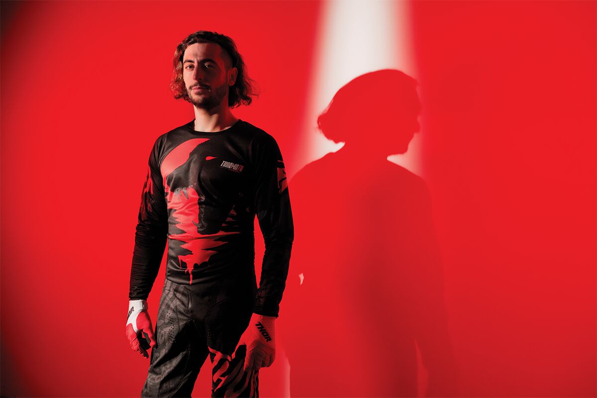 GLOVE SPECTRUM RED/WH XS - Bild 4