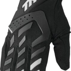 GLOVE WMN SPECT BK/WH XL