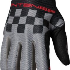 GLV INTENSE CHEX BK/GY LG