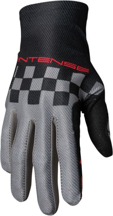 GLV INTENSE CHEX BK/GY 2X