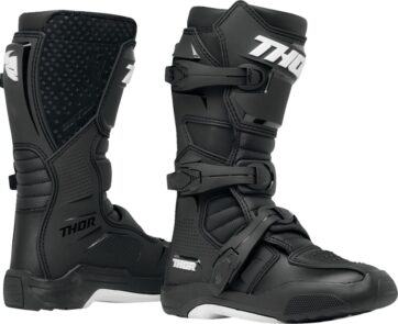 BOOT YTH BLITZ XR BK/WH 7