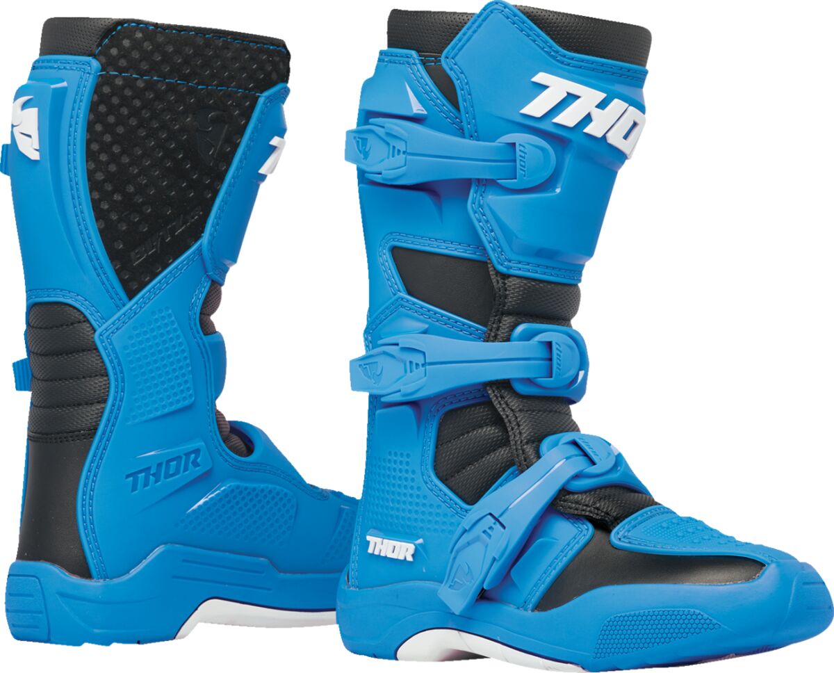 BOOT YTH BLITZ XR BL/BK 2