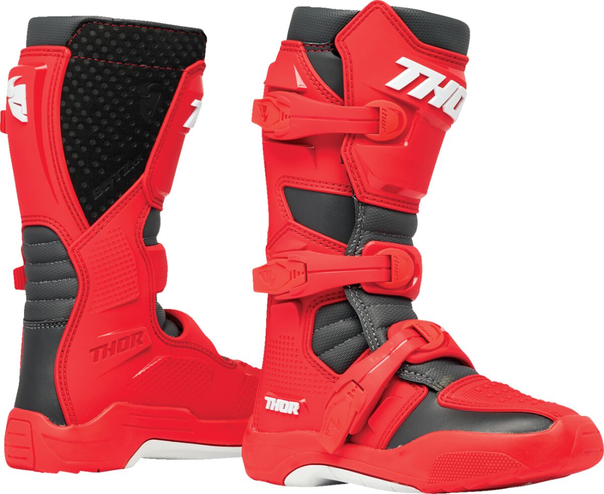 BOOT YTH BLITZ XR RD/CH 2