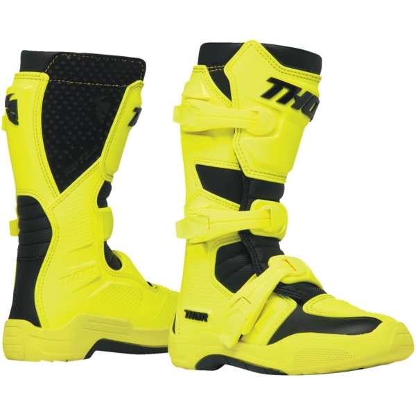 BOOT YTH BLITZ XR AC/BK 5