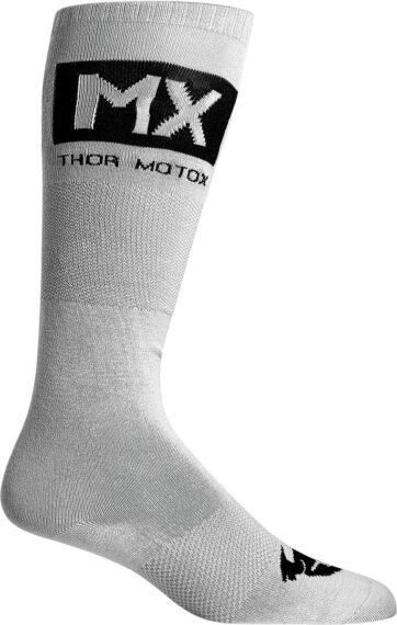 Youth MX Cool Socks - Gray/Black - Size 1-6