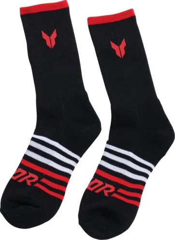 SOCKS 3PK BLACK LG/XL